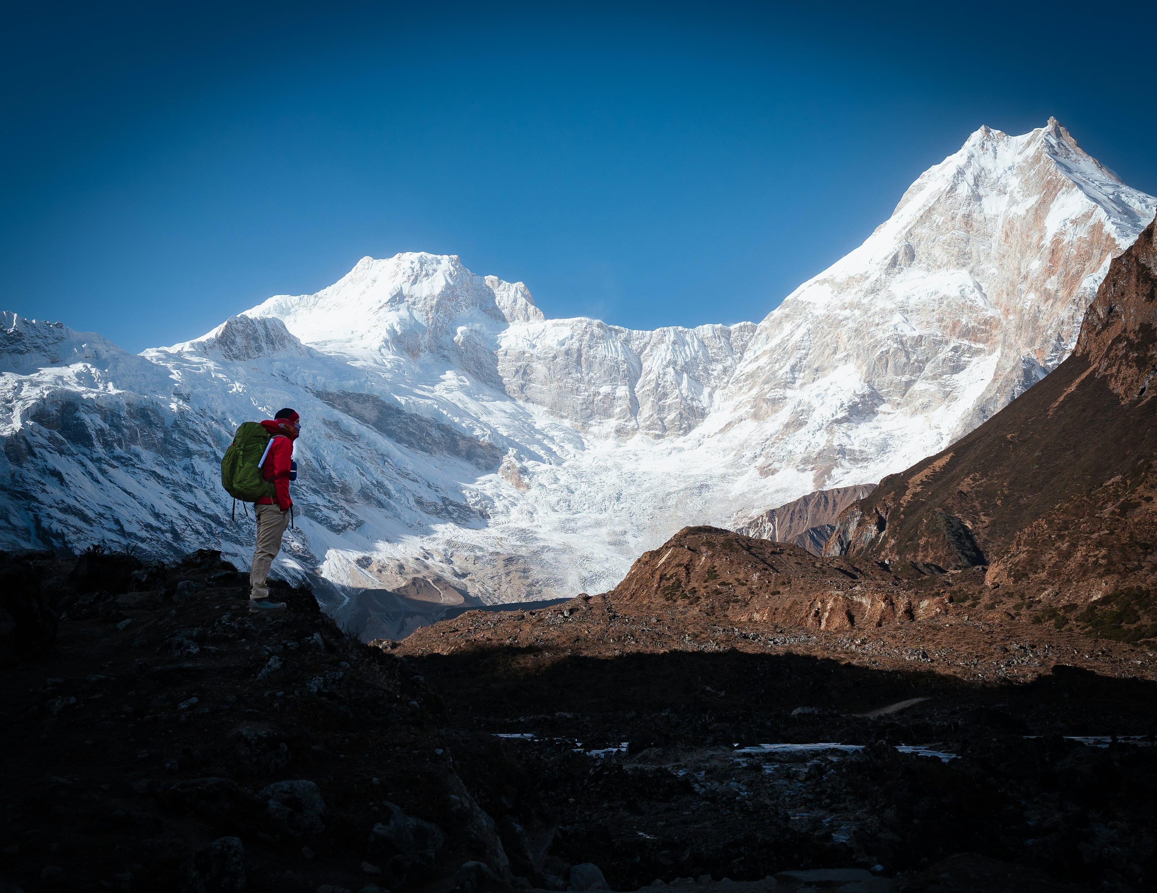Deng – Namrung — First Views of Manaslu